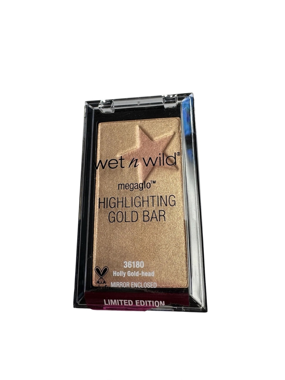 Wet n Wild Highlighter Gold Bar Holly Gold-headed